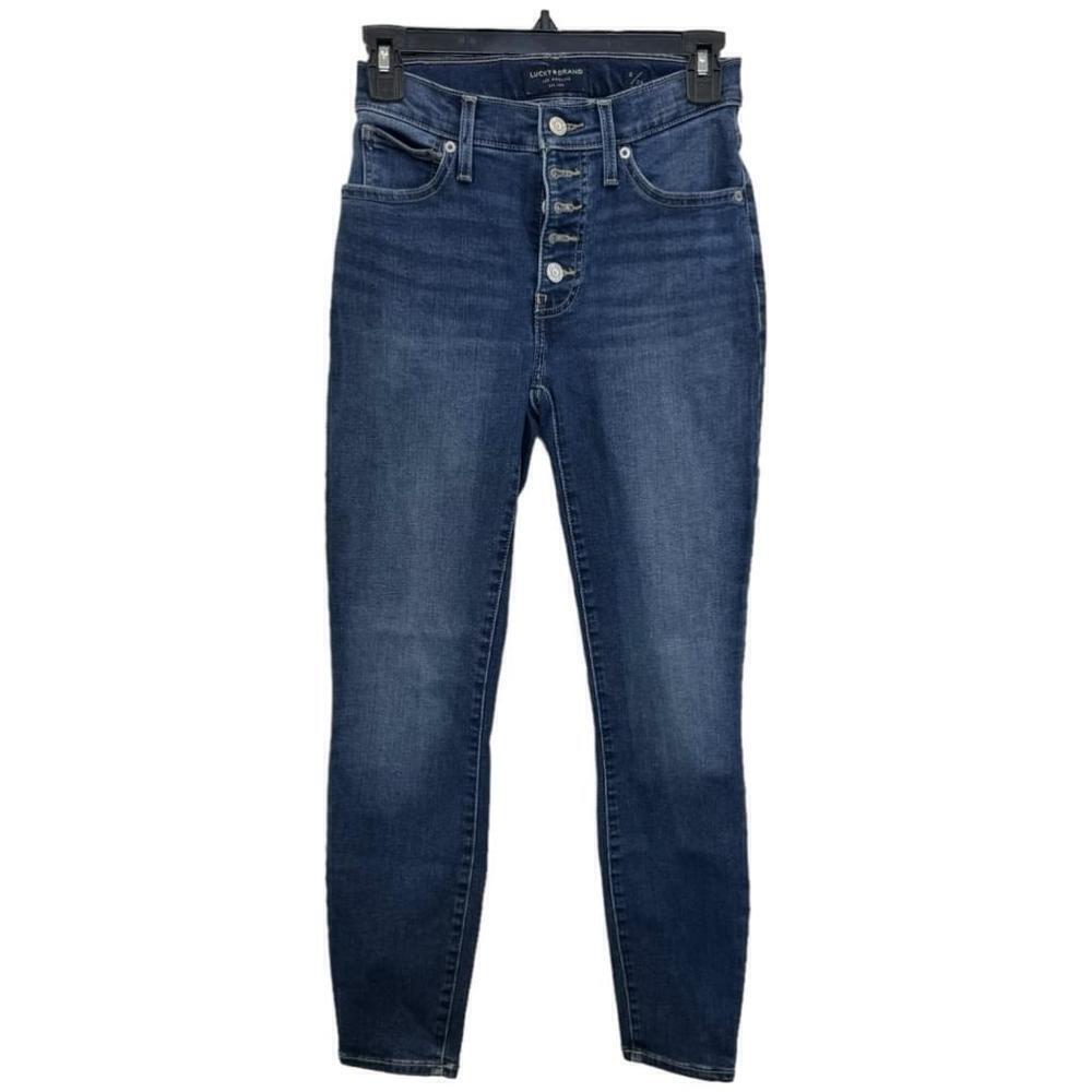 Lucky Brand Size 2/26 skinny blue jeans